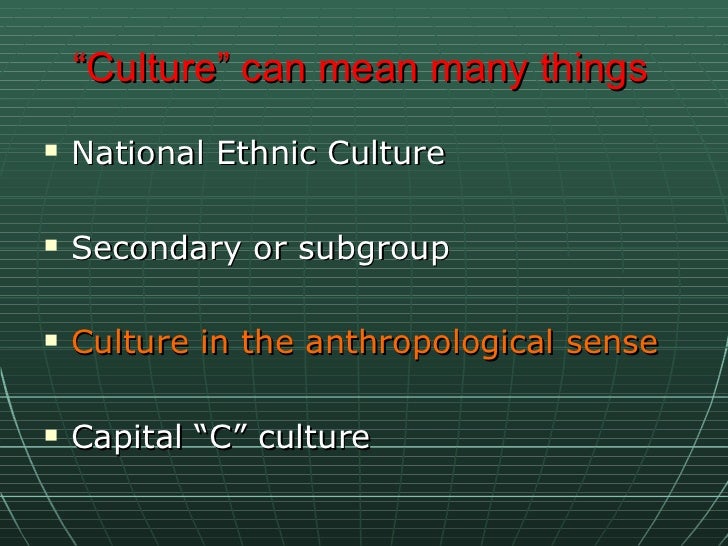 culture clash 101