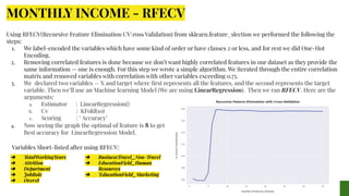 Machine Learning Rfecv IBM HR Analytics Employee Attrition & Performance | PDF