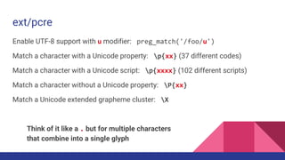Demystifying Unicode - Longhorn PHP 2021