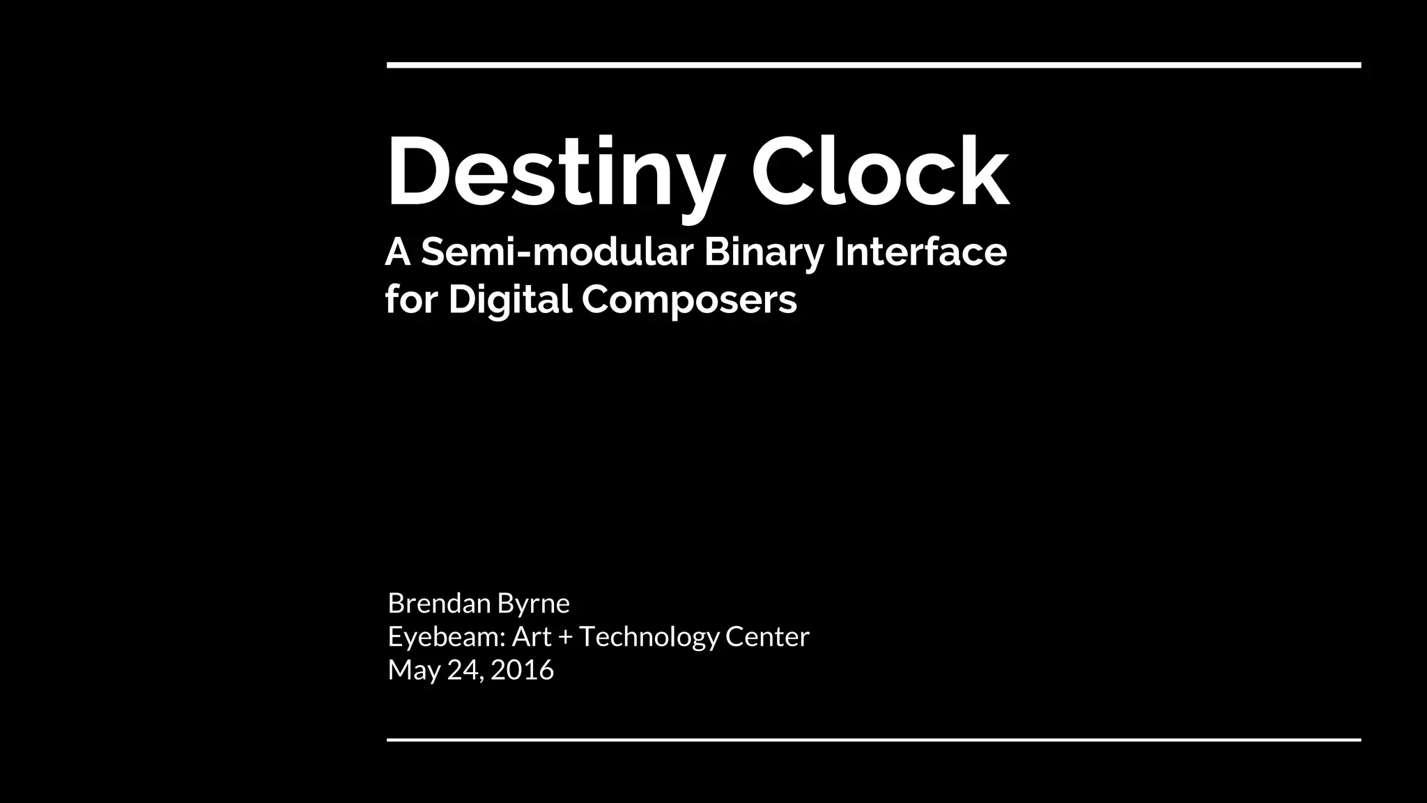 Semi-modular Interface Design | PPTX