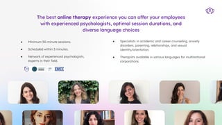 Meditopia for Work All-in-One EAP Services | PDF