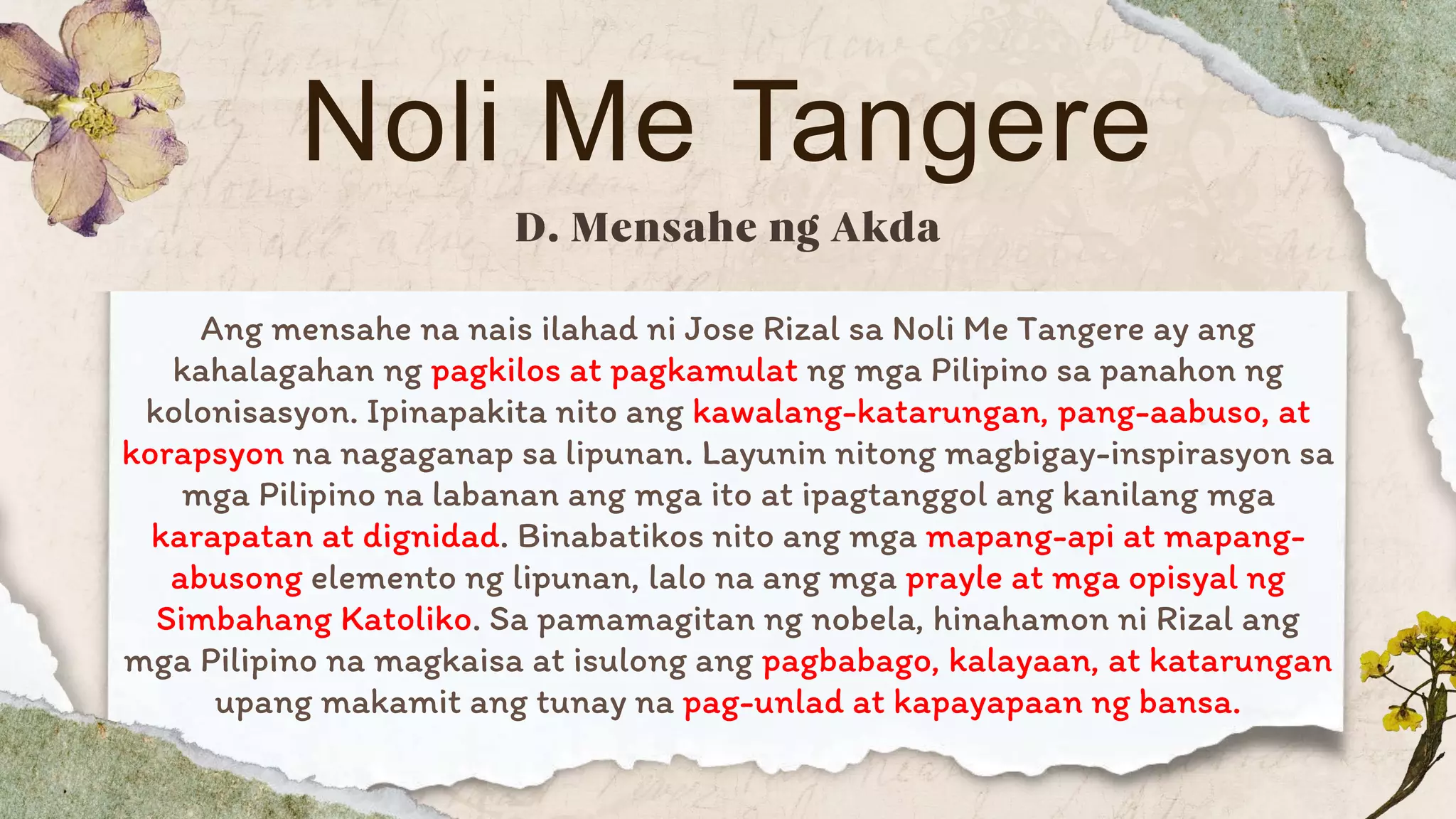 MGA AKDA AT WIKANG INARAL NI RIZAL.pptx
