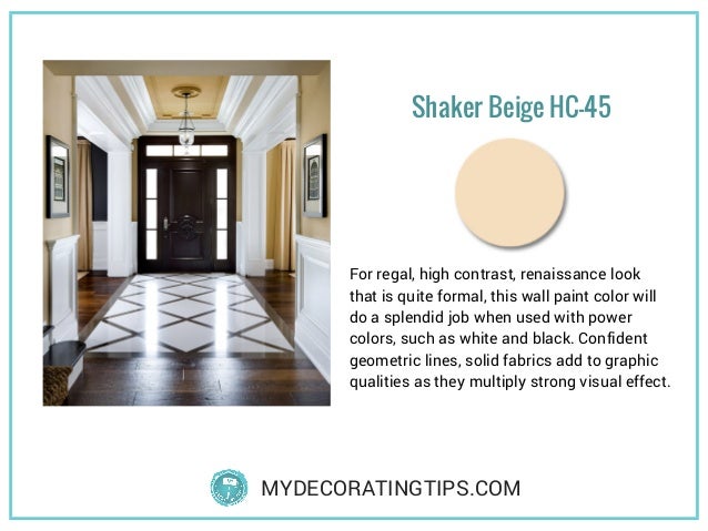 Choosing Foyer Or Entry Paint Colors