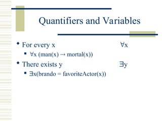 Formal Methods in Computer Science Introduction to Logic | PPT