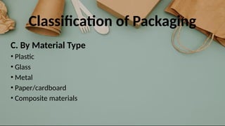 Comprehensive Guide to Food Packaging: Functions, Materials, and ...