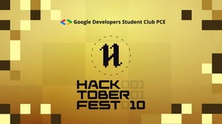 Google Developers Student Club PCE
 