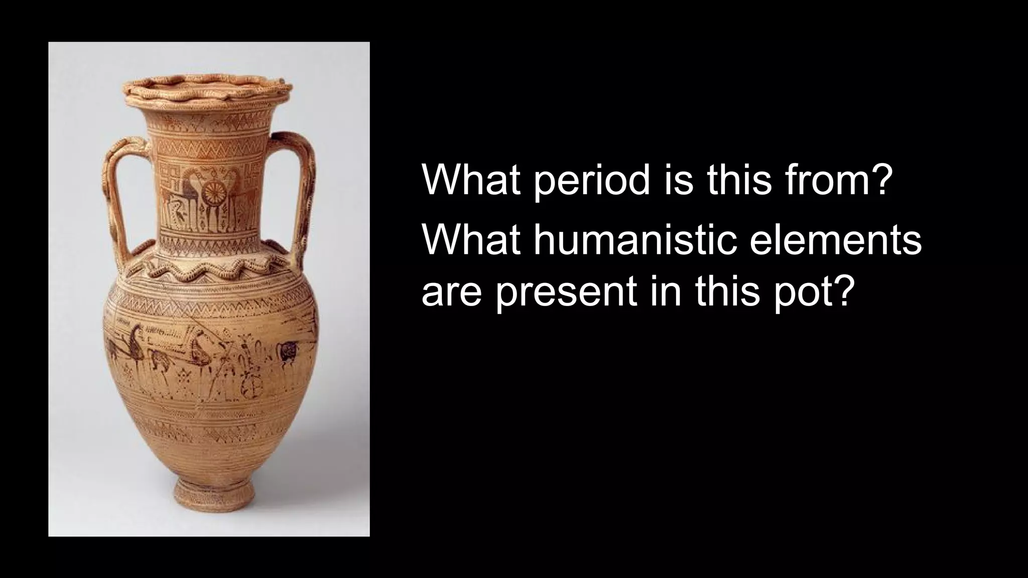 Copy of greek art geometric to archaic to early classical