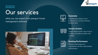 Penguin Travel Agency Management Software : A Complete Travel Business ...