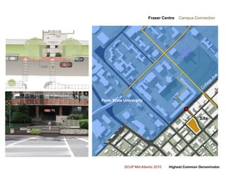 Fraser Centre    Campus ConnectionCollege AvePenn State UniversitySite