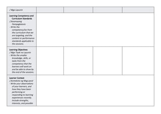 Comprehensive Grade 7 Daily Lesson Log Using ILAW Format for Effective ...