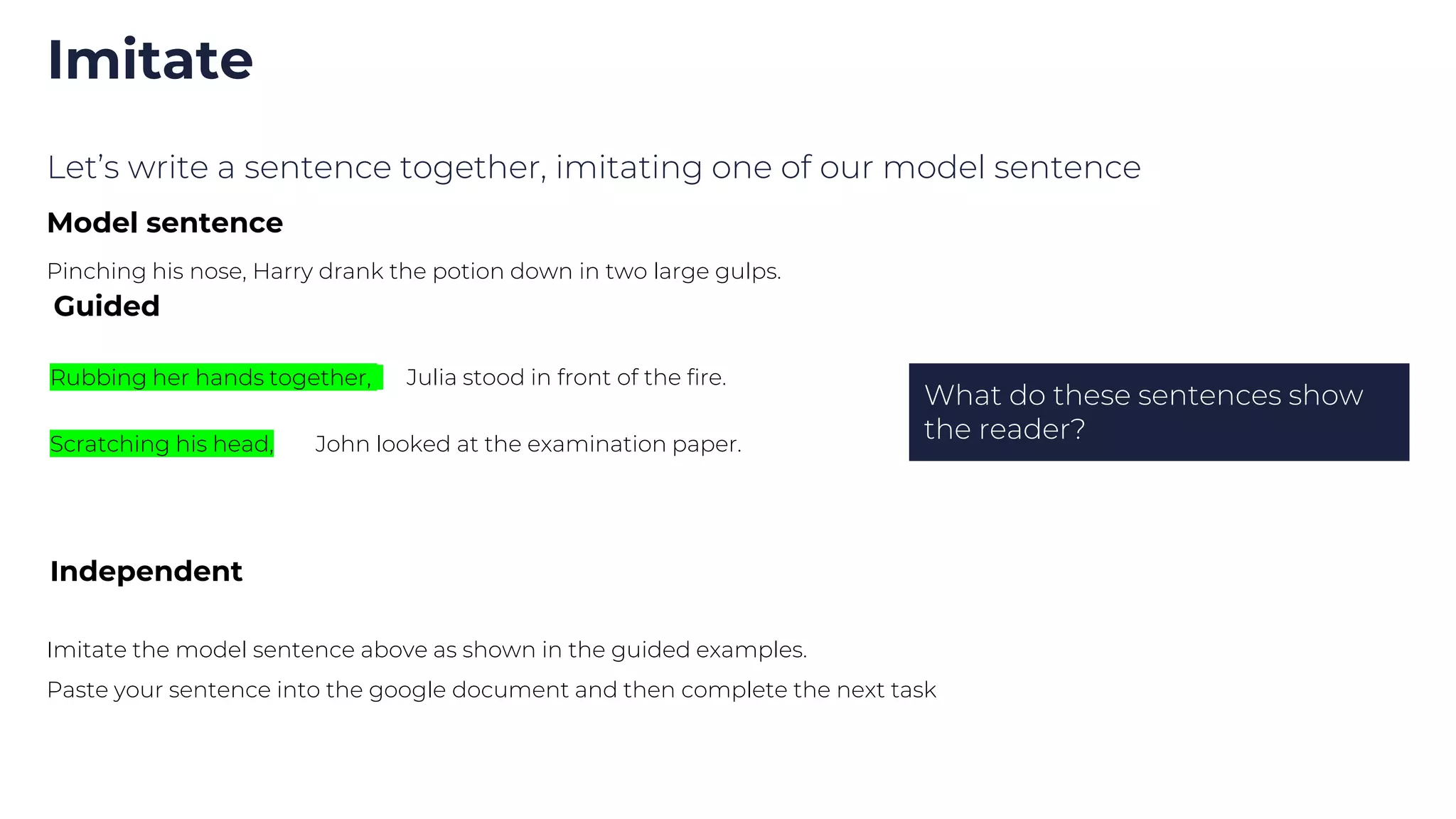 Introduction to participles | PPTX