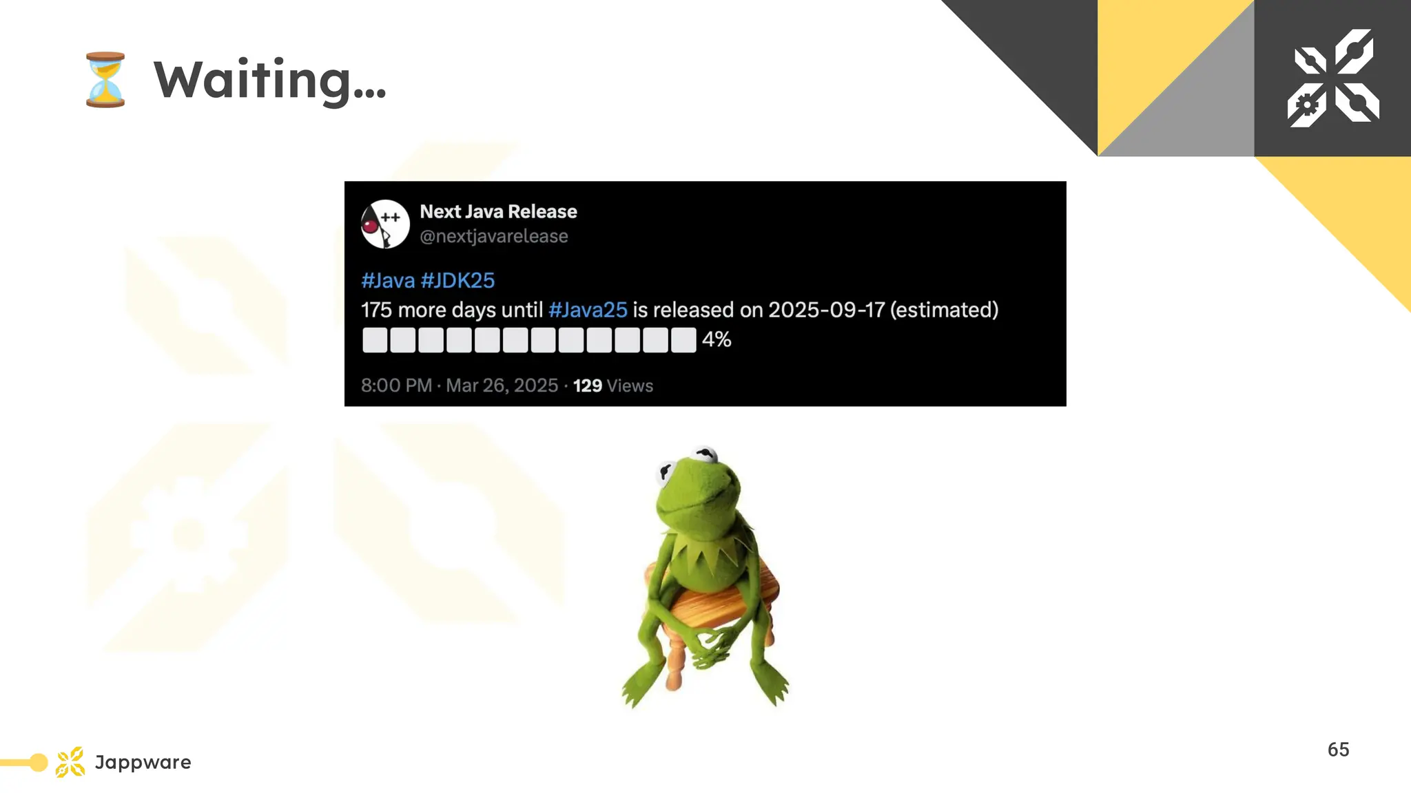 10111
⏳ Waiting…
65
 