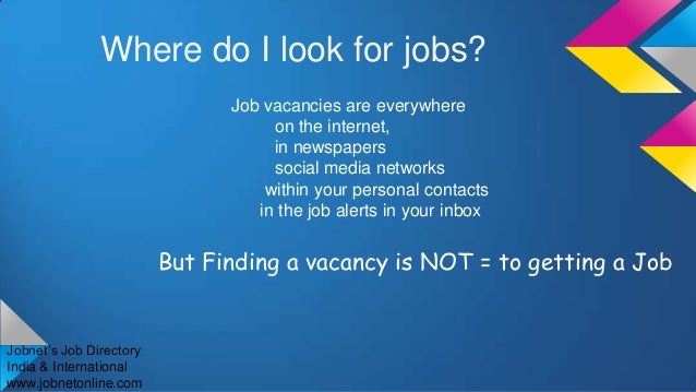 how to find a good job