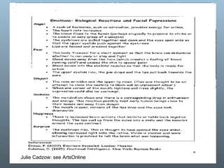 Julie Cadzow: see ArtsOnline 