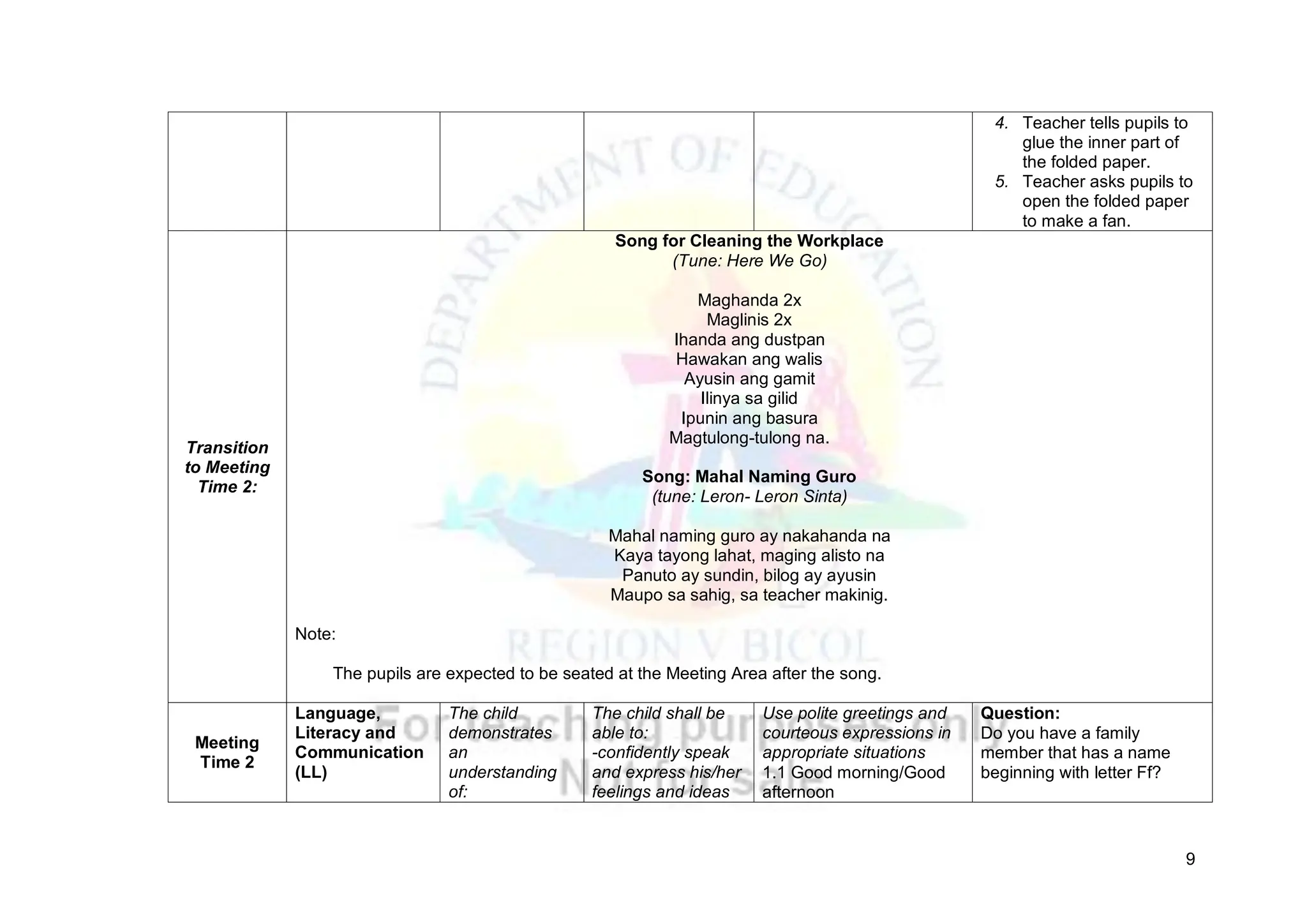 Copy of kindergarten daily lesson plan week 12 pdf