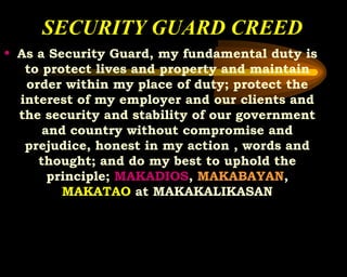 Copy of LEGAL ASPECTS OF CAMPUS SECURITY.ppt
