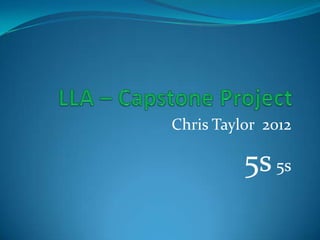 Chris Taylor 2012

          5s 5s
 