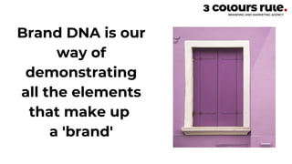 Example Brand Dna Document The Components of Brand DNA | PDF