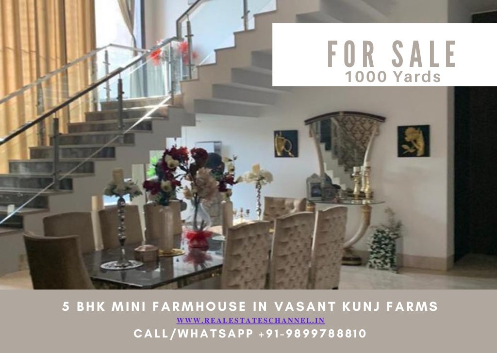 mini farmhouse for sale in vasant kunj farms