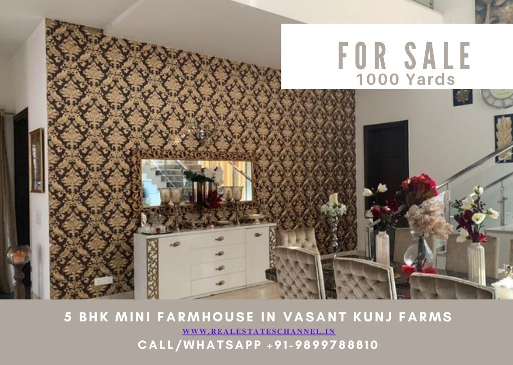mini farmhouse for sale in vasant kunj farms