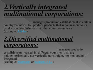     Respond to a common strategy		    All this shows high degree of integration among different units of the firm.