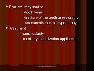 Development of muscles of mastication / dental implant courses