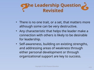 Understanding Individual Differences and Traits in Leadership for ...