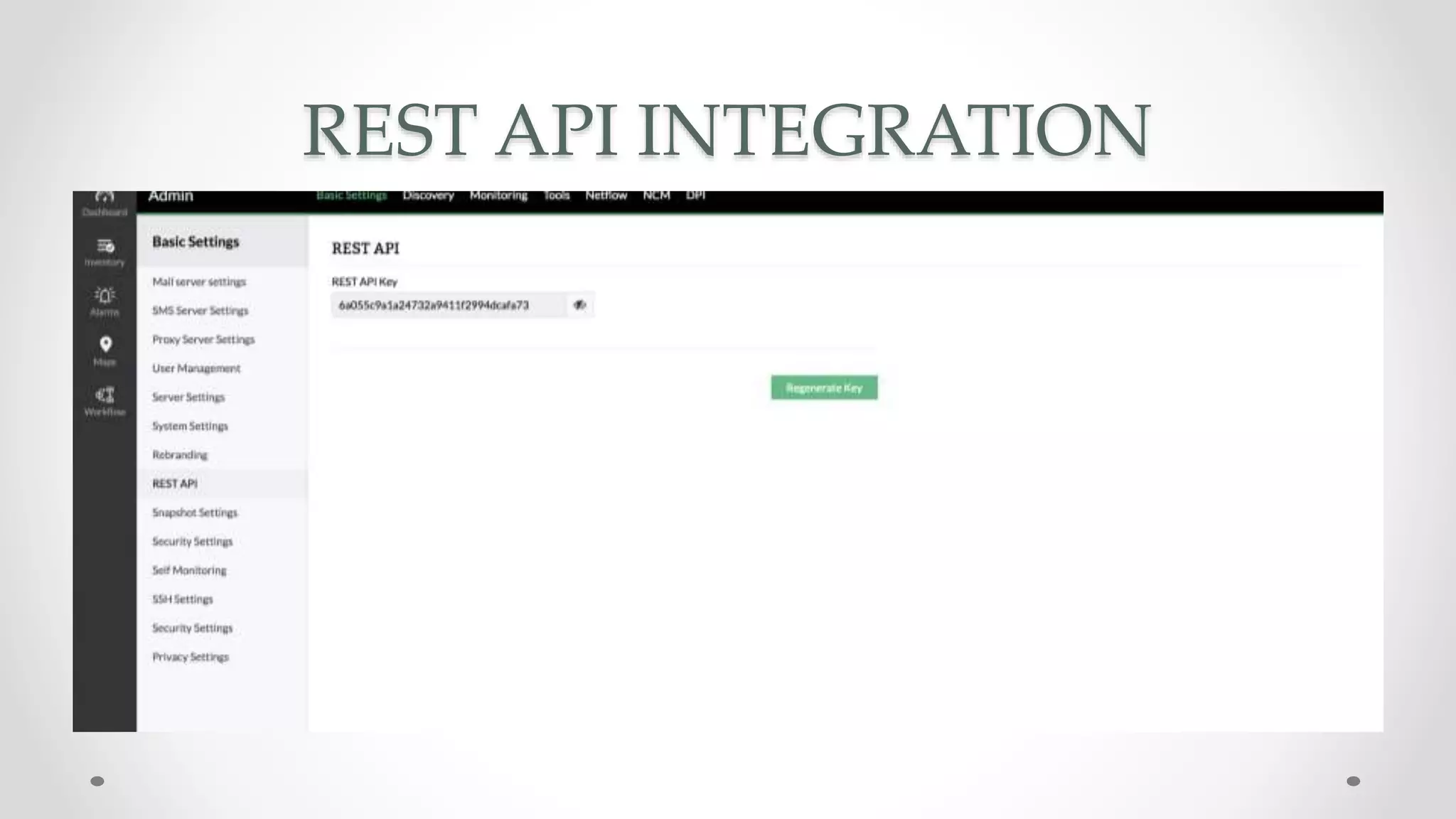 REST API INTEGRATION
 