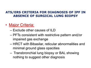 Diffuse Parenchymal Lung Diseases | PPTX