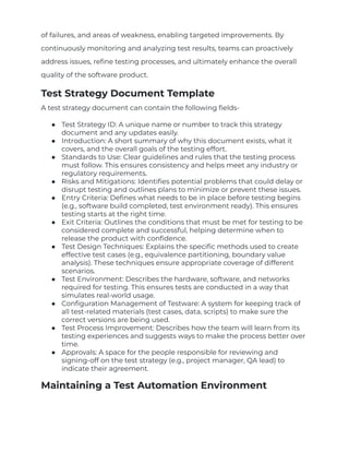 How to Create a Winning Test Automation Strategy | PDF