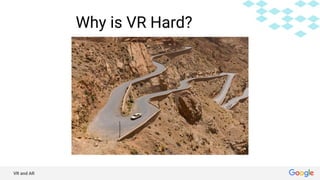 VR and AR
Why is VR Hard?
 