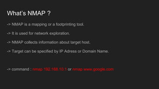 NMAP | PPTX