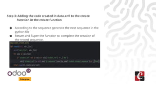 Python Inheritance in Odoo 17 - Odoo 17 Slides | PPTX