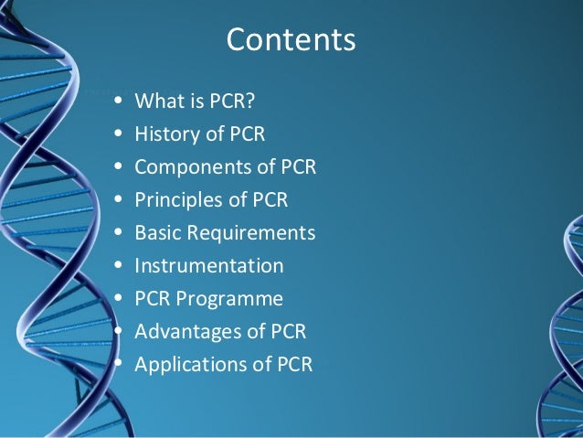 what is pcr