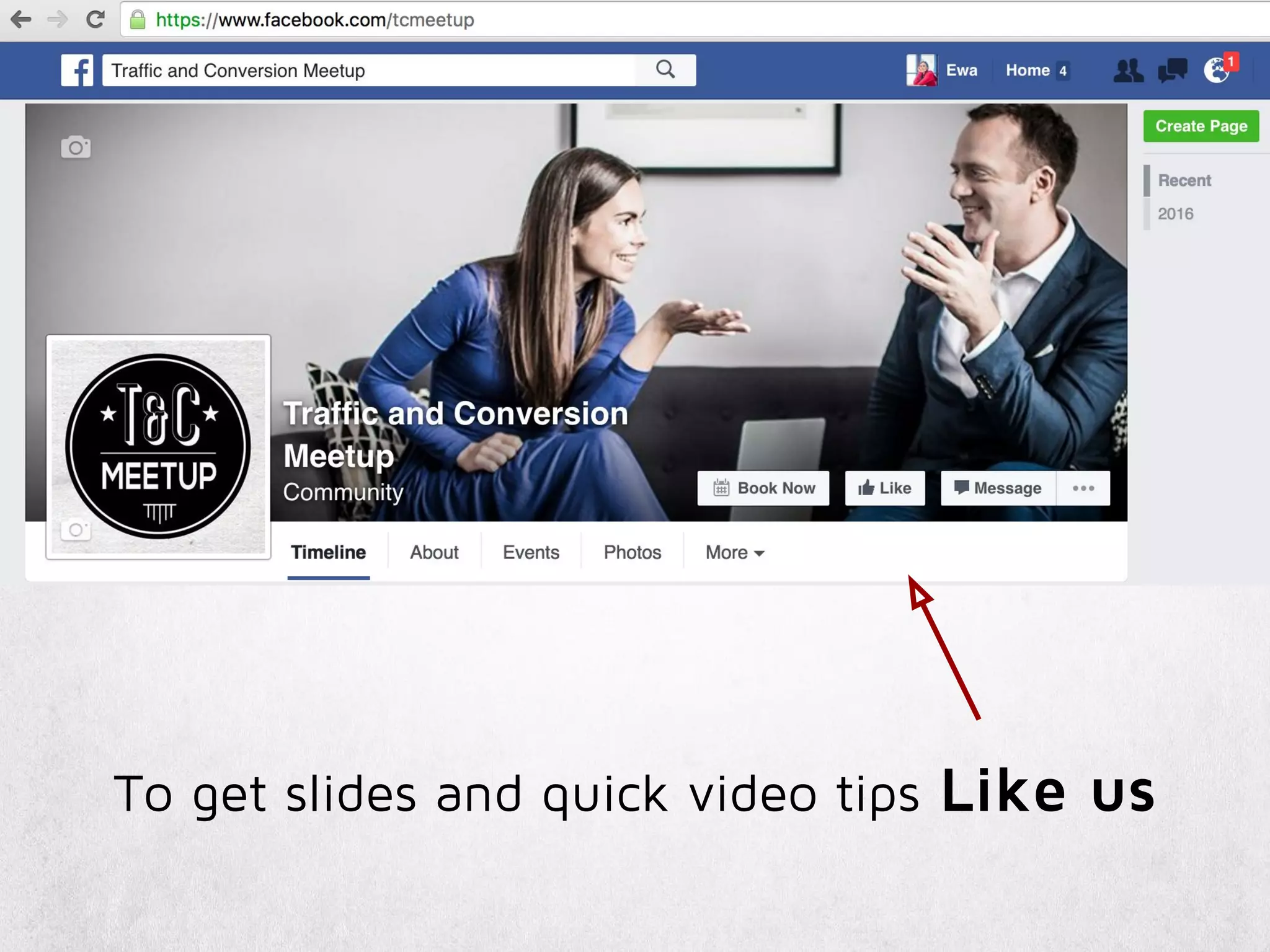 To get slides and quick video tips Like us
 