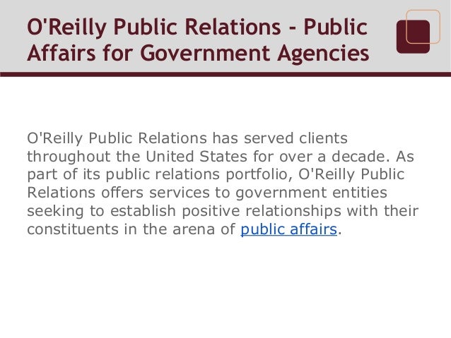 o reilly public relations