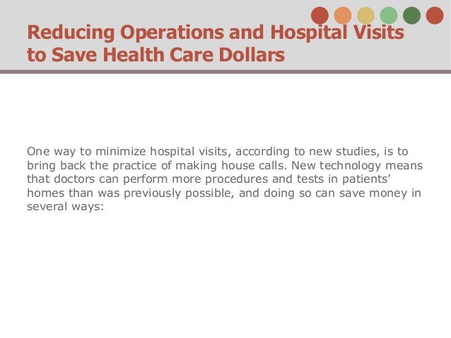 Health Policy Emergency Room Visits Health Policy Emergency Room Visits