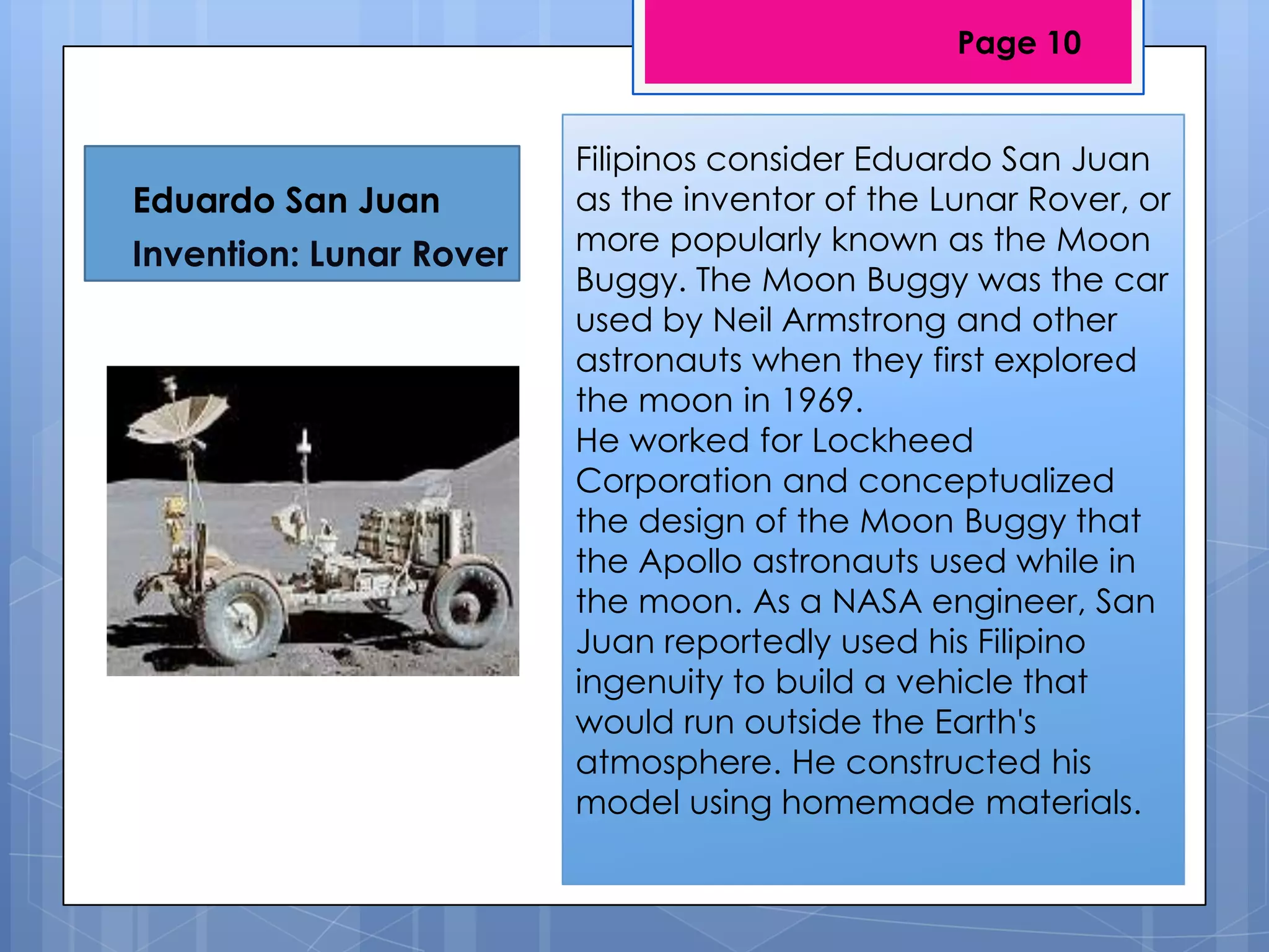 Filipino Inventions and Discoveries PPTX Technology & Computing(02)