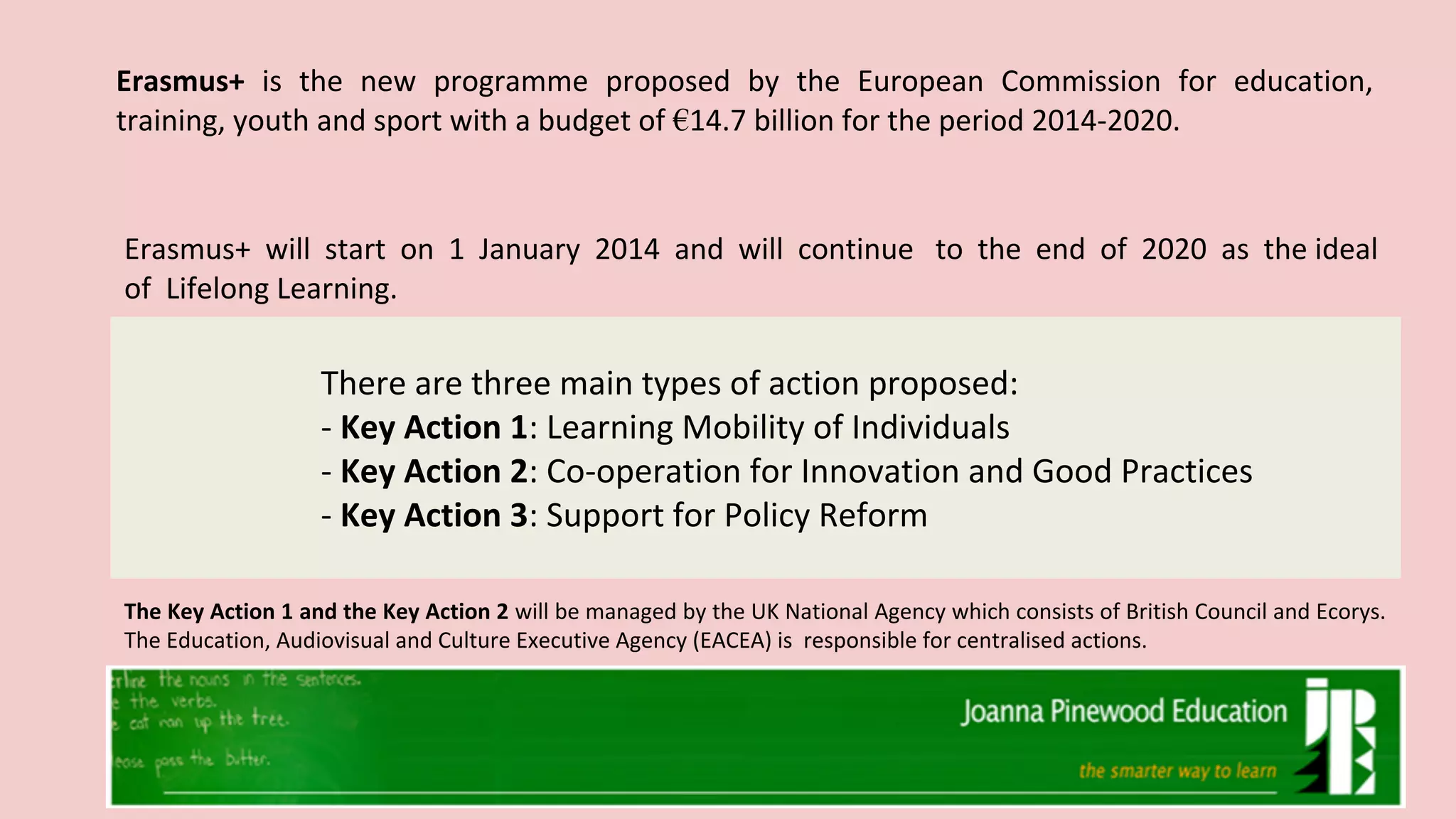Presentation for erasmus+ | PDF