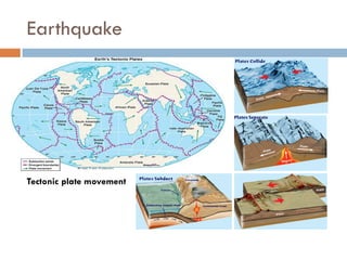Earthquake




Tectonic plate movement
 