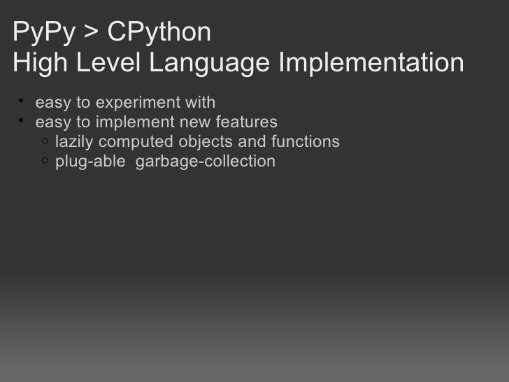 a quick Introduction to PyPy