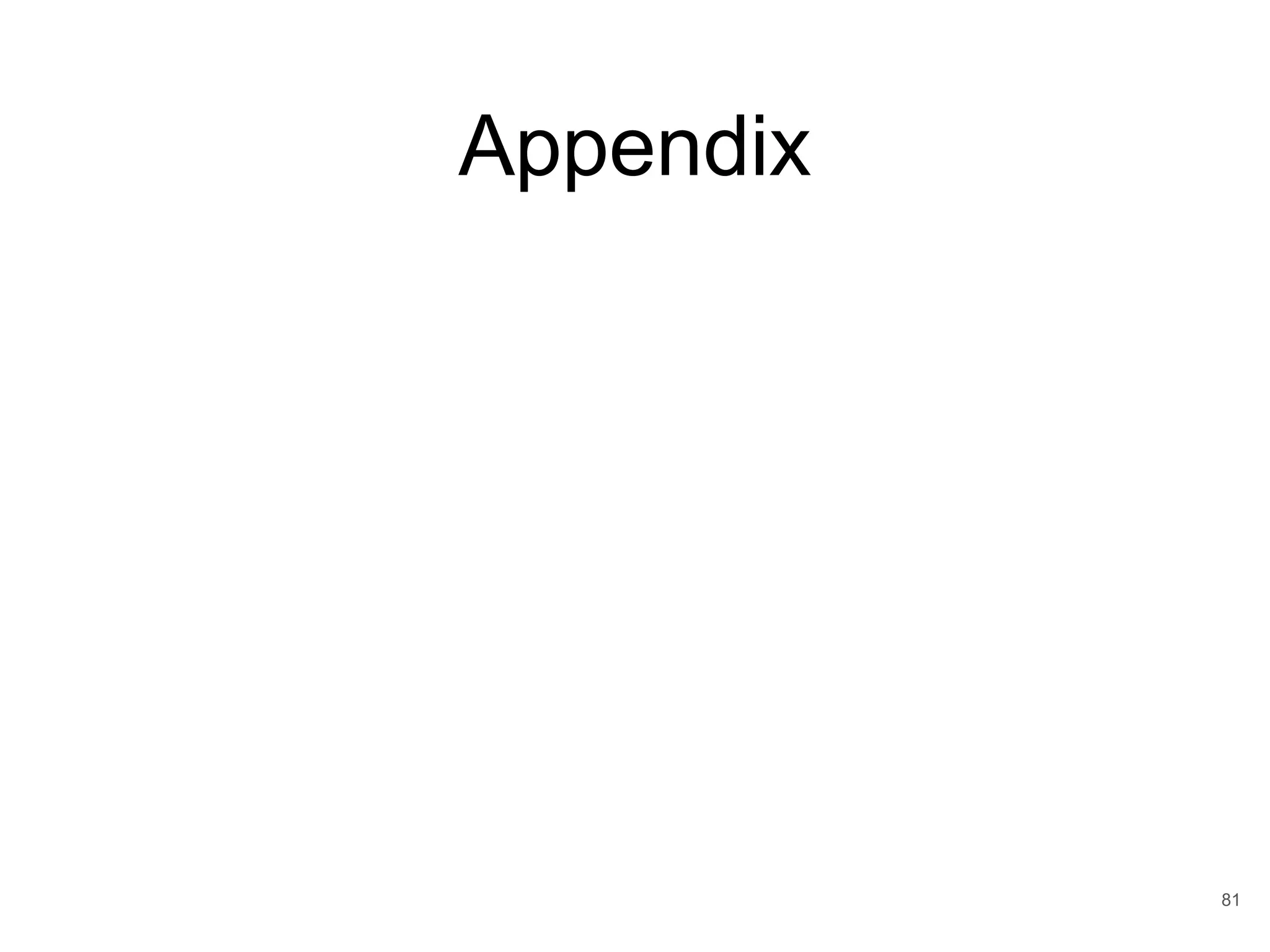 Appendix 81 
