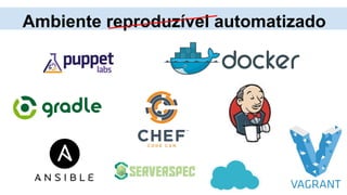 Ambiente reproduzível automatizado
 