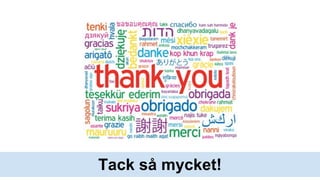 Tack så mycket!
 