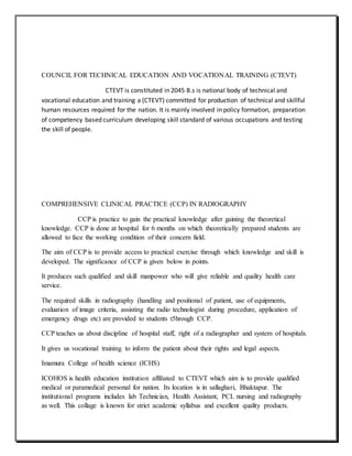 RADIATION HAZARDS AND PROTECTION | DOCX