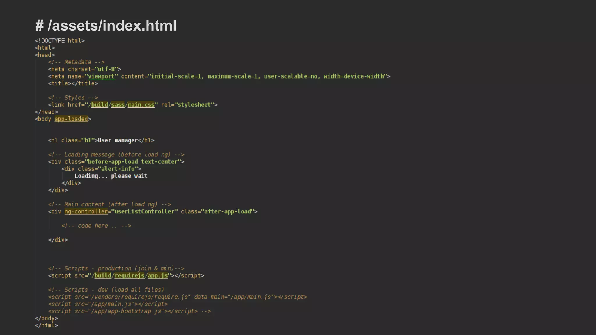 # /assets/index.html
 