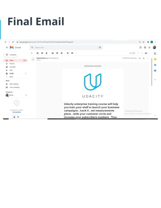 Final Email
 