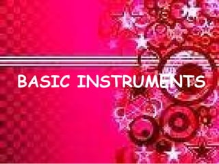 BASIC INSTRUMENTS 