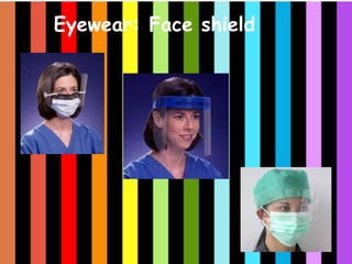 Eyewear: Face shield  