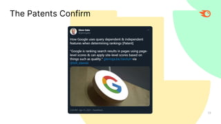 The Patents Confirm
13
 